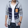 Men Fashion Autumn Patchwork Jacket