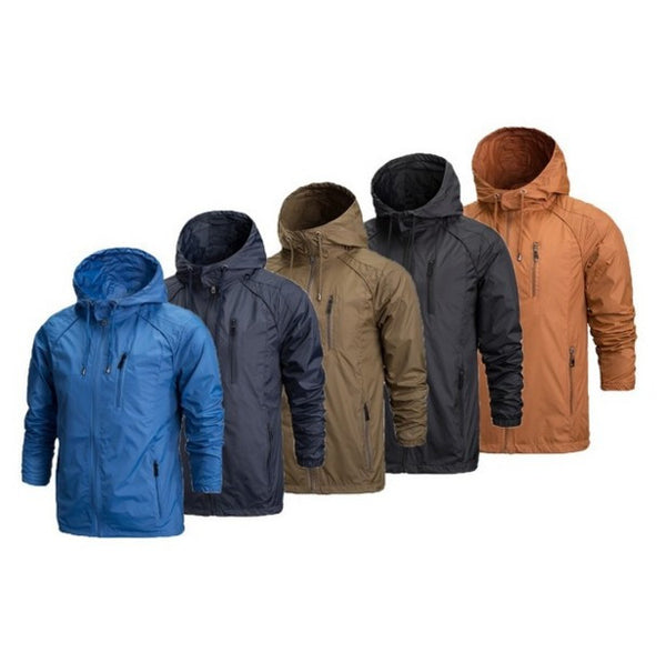 Men Windproof Soft Shell Jacket