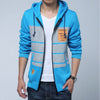 Men Fashion Autumn Patchwork Jacket