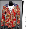 Floral Printed Hooded Jacket